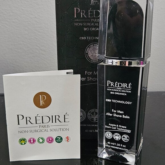 PREDIRE PARIS FOR MEN AFTER SHAVE BALM - 1.35 fl oz / 40 ml - BRAND NEW - SEALED - Picture 5 of 5